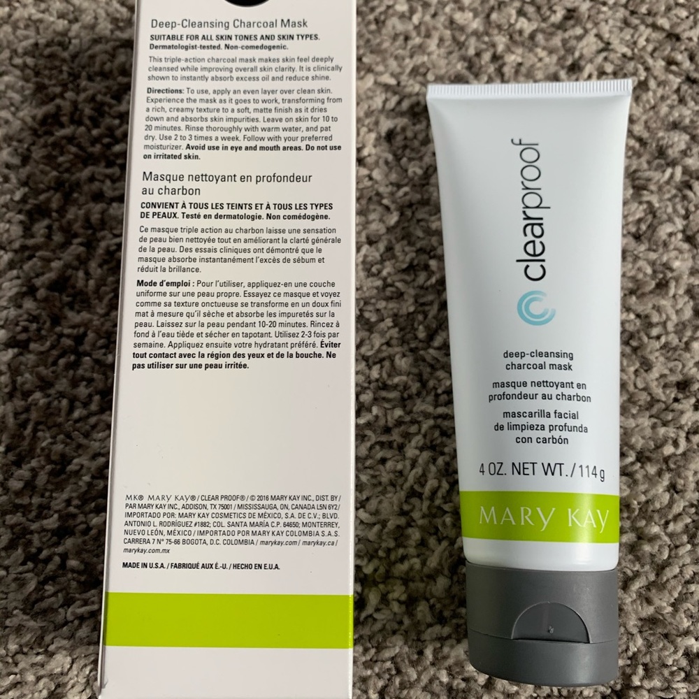 Mary Kay deep cleansing charcoal mask